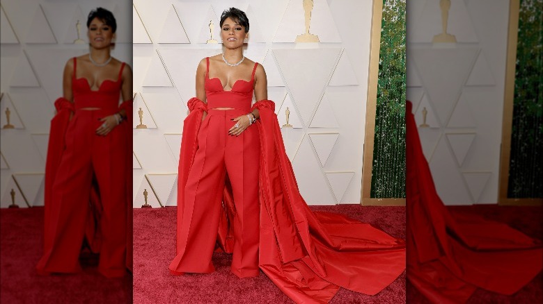 Ariana DeBose on the Oscars red carpet