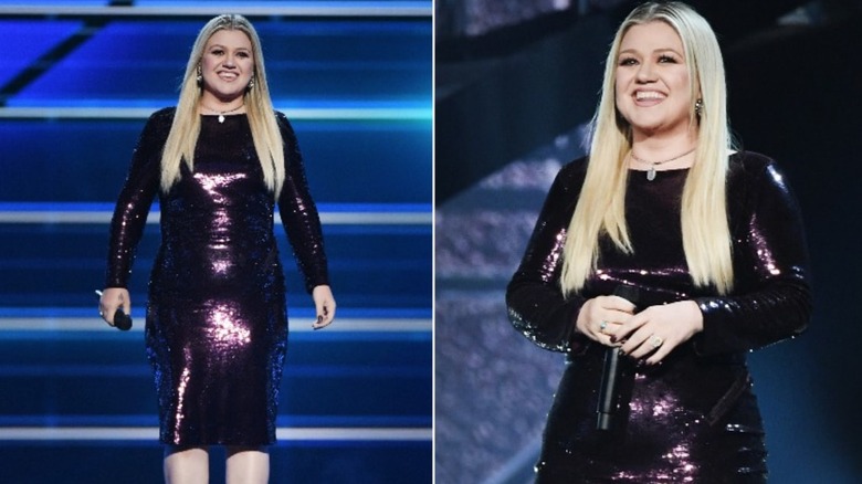 2018 ACM Awards Kelly Clarkson style