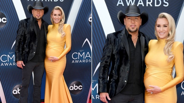 Jason Aldean and Brittany Kerr 