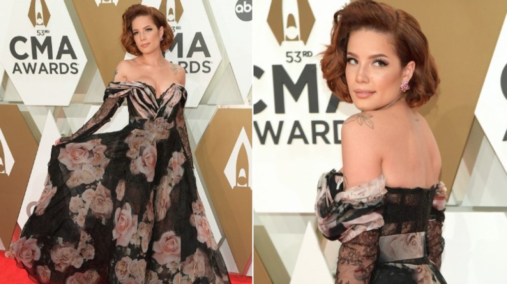 Halsey at the 2019 CMA Awards