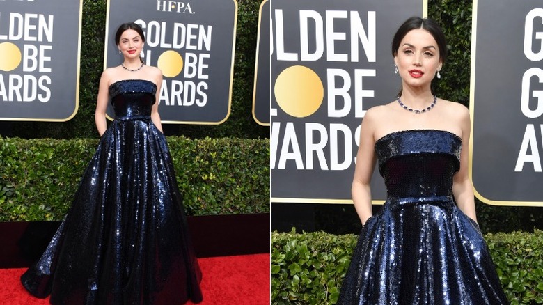 Ana de Armas at the 2020 Golden Globes