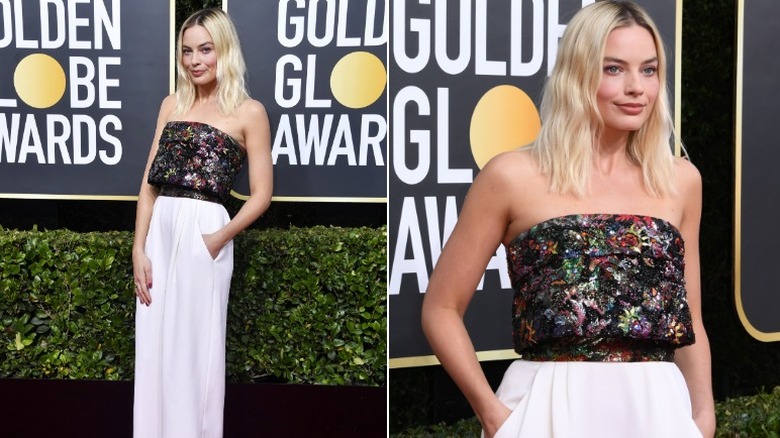 Margot Robbie at the 2020 Golden Globes