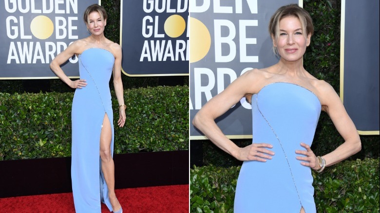 Renee Zellweger at the 2020 Golden Globes