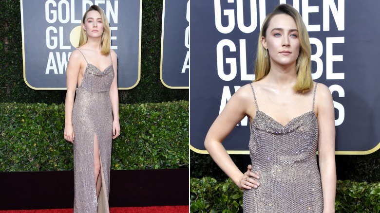 Saoirse Ronan at the 2020 Golden Globes