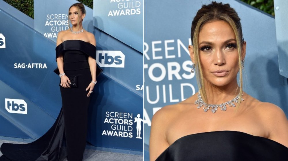 Jennifer Lopez at the 2020 SAG Awards