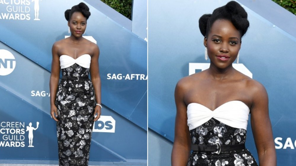 Lupita Nyong'o at the 2020 SAG Awards