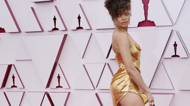 Andra Day at the 2021 Oscars