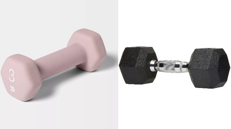 Two dumbbell set options