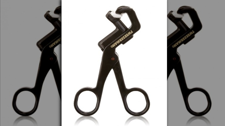 Tweezerman black plastic eyelash curler