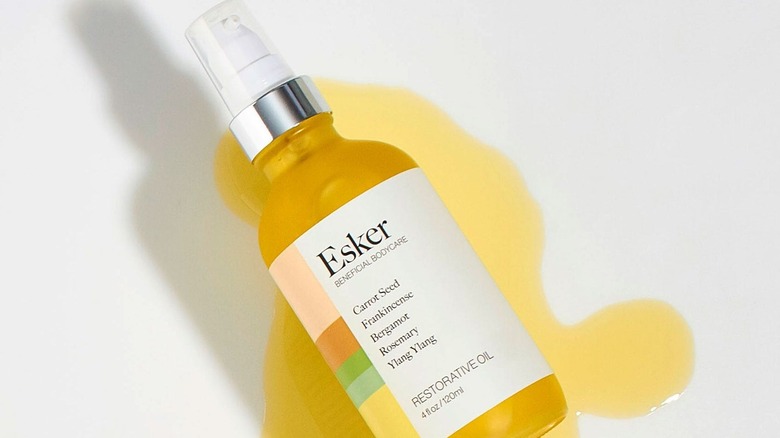 All natural skincare oil from Esker