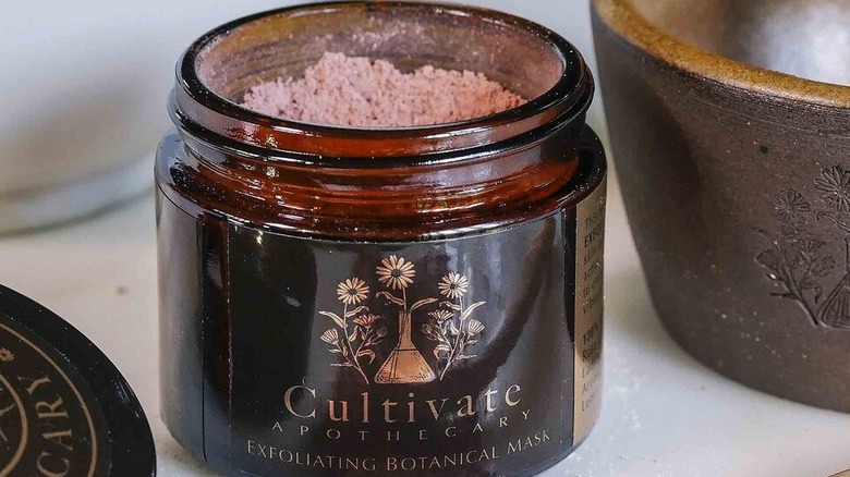 Cultivate Apothecary's beauty products in black bottles