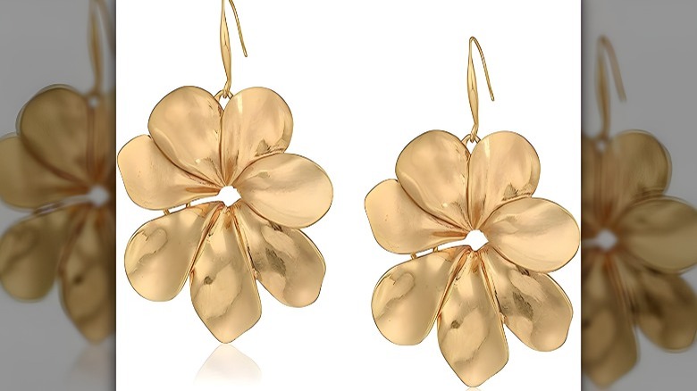 Robert Lee Morris flower earrings