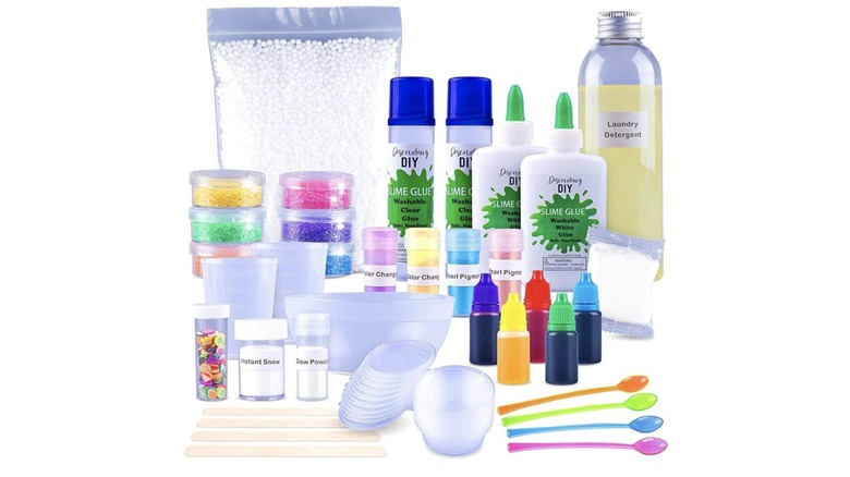 An all inclusive slime making kit