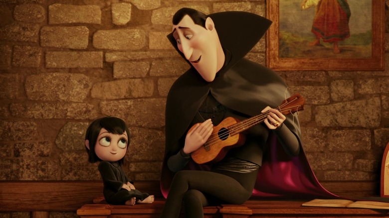 A screenshot from "Hotel Transylvania"