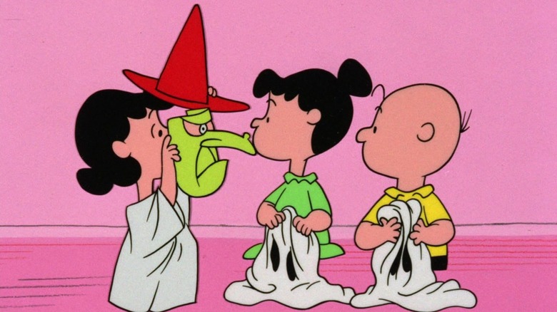 A screenshot from "It's The Great Pumpkin, Charlie Brown"