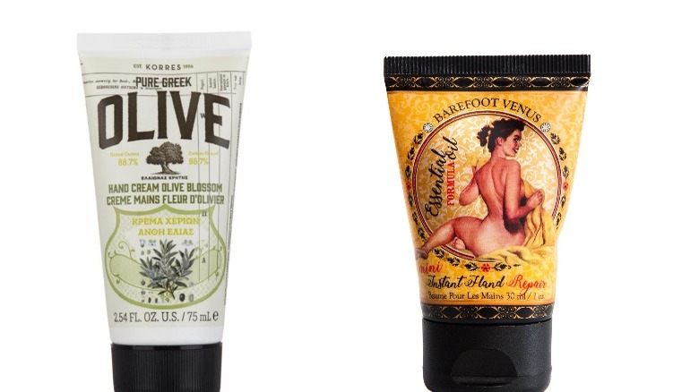 Plant-based hand creams