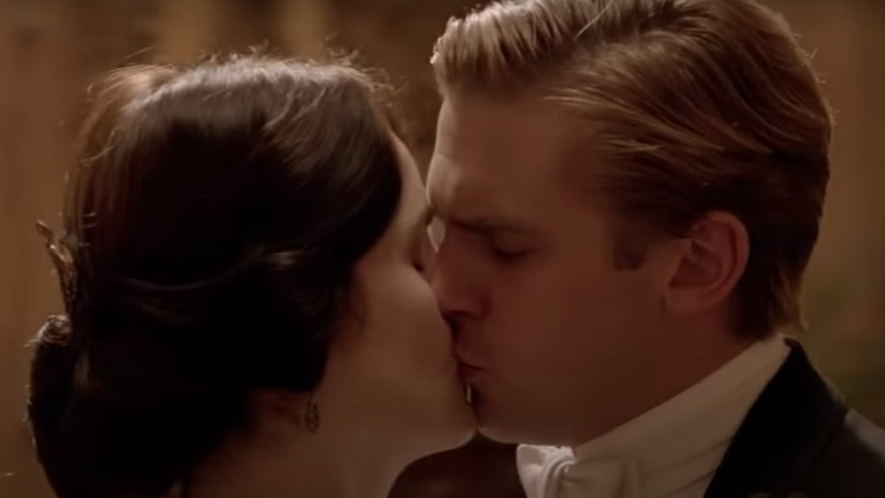 Mary, Matthew in Downton Abbey