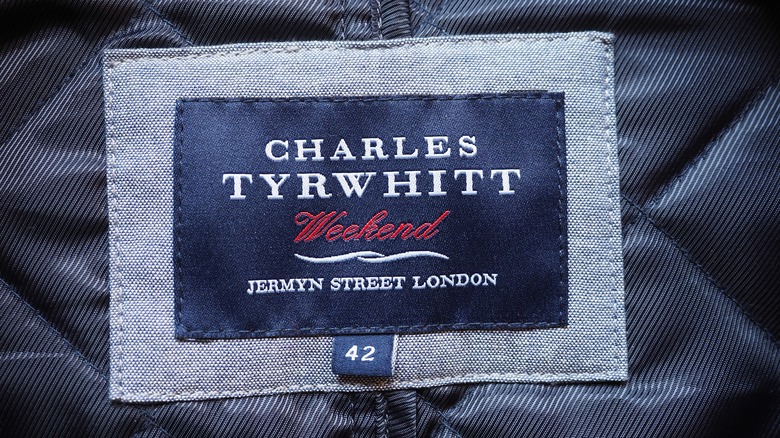 Charles Tyrwhitt label