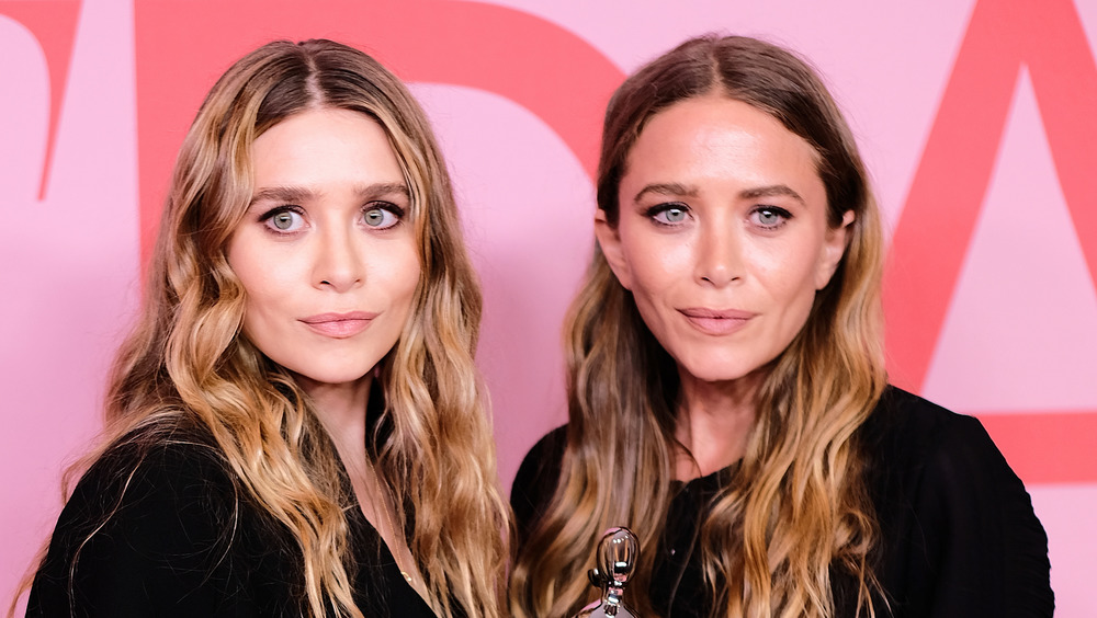 Olsen twins with long hair