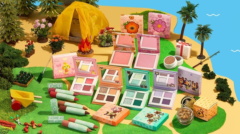 Colourpop's animal crossing collection 