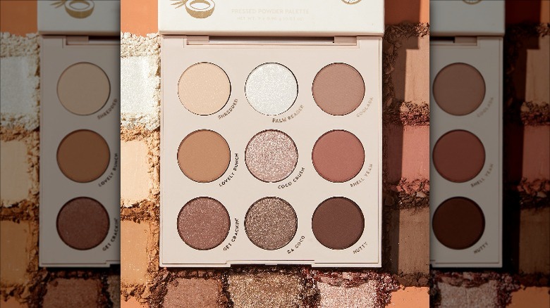 ColourPop Cosmetics' Going Coconuts eyeshadow palette