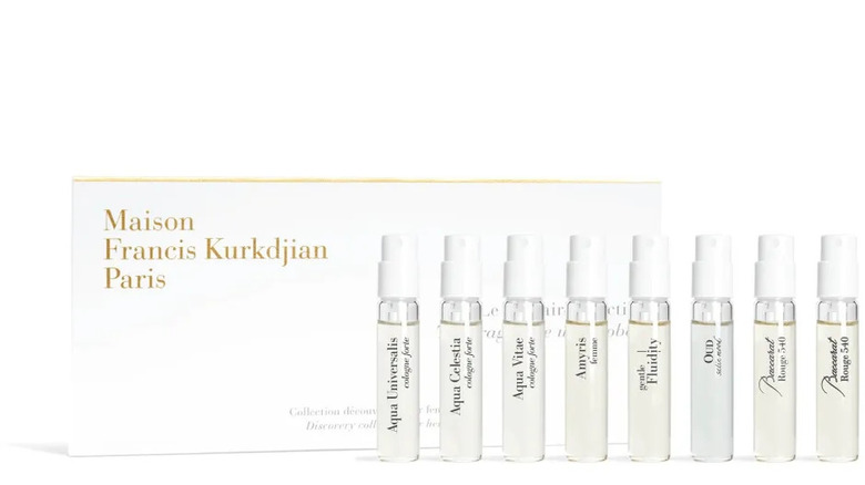 Maison Francis Kukdijan perfume discovery set 