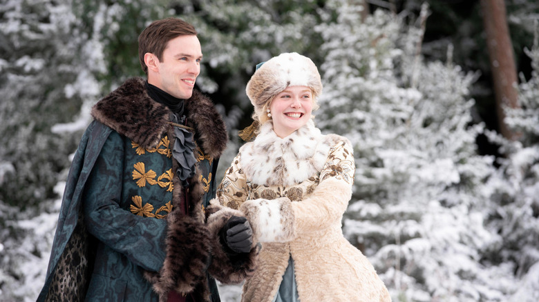 Nicholas Hoult and Elle Fanning