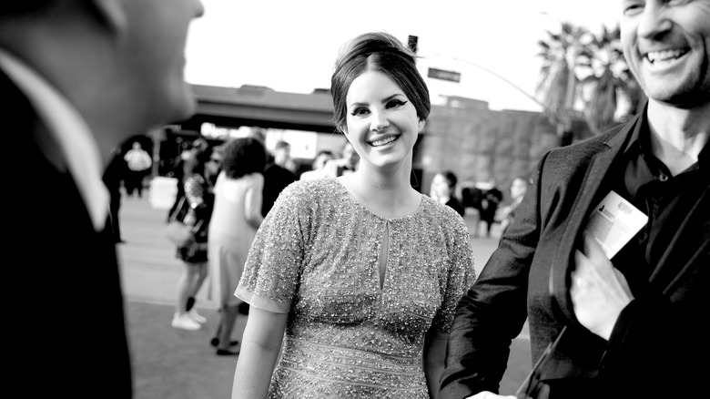 Lana Del Rey smile