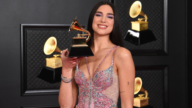 Dua Lipa at the Grammys