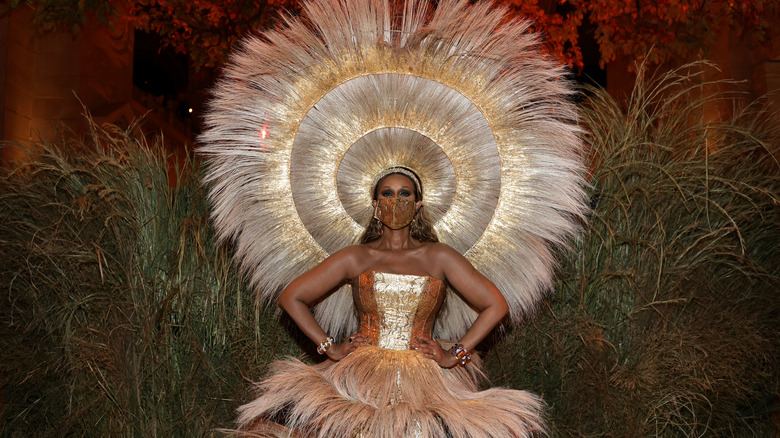 Iman at the Met Gala