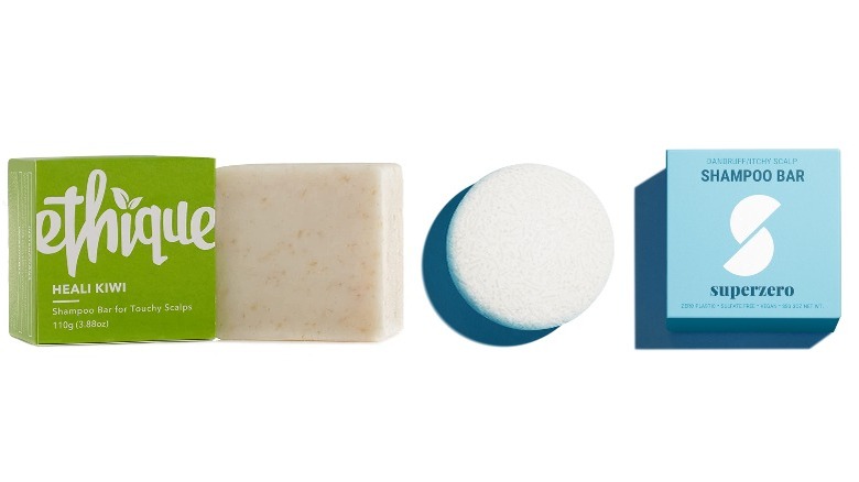 Two shampoo bar options