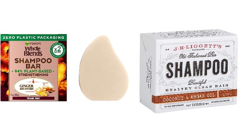 Two shampoo bar options