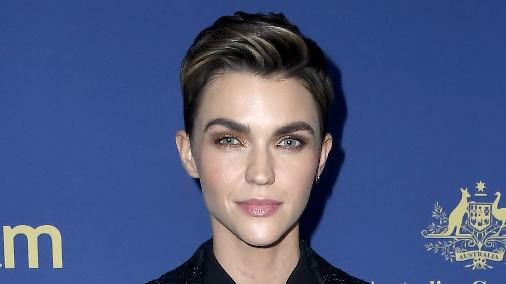 Ruby Rose with a pixie cut