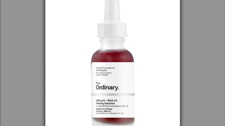 The Ordinary's peeling solution red mask 