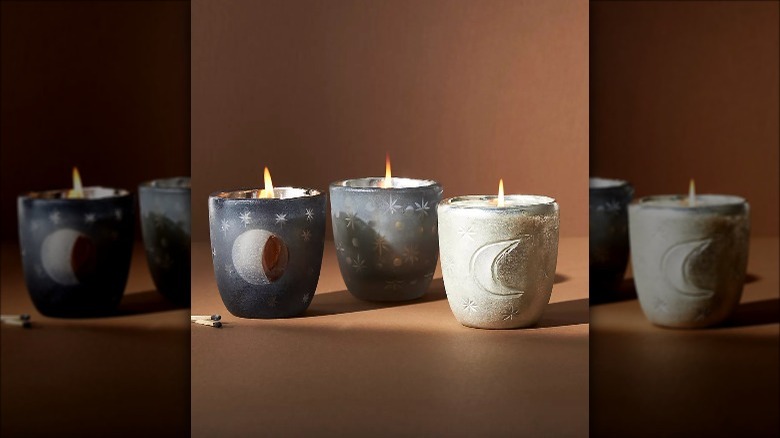 Moonrise Glass Candle from Anthropologie