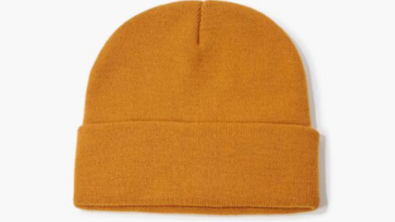 Forever 21 Ribbed Foldover Beanie