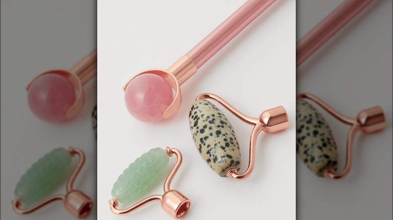 H&M Face Roller with Three Interchangeable Stones 