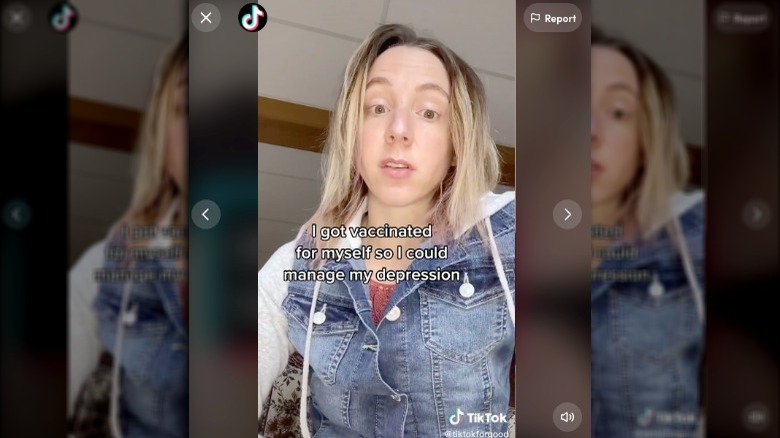 #VaccinatedFor TikTok