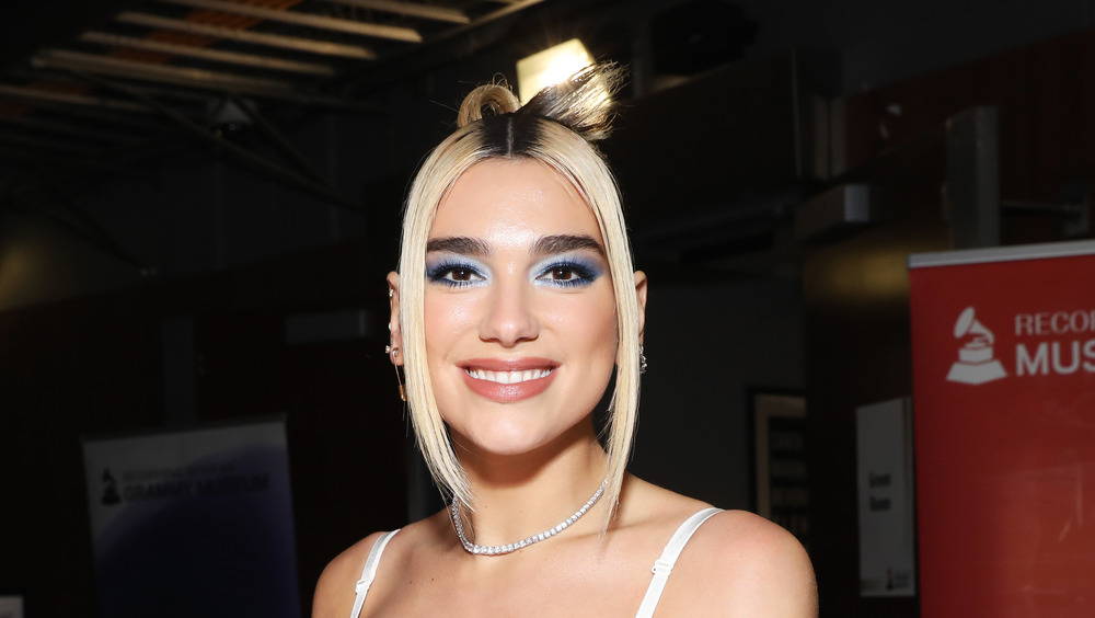 Dua Lipa smiling