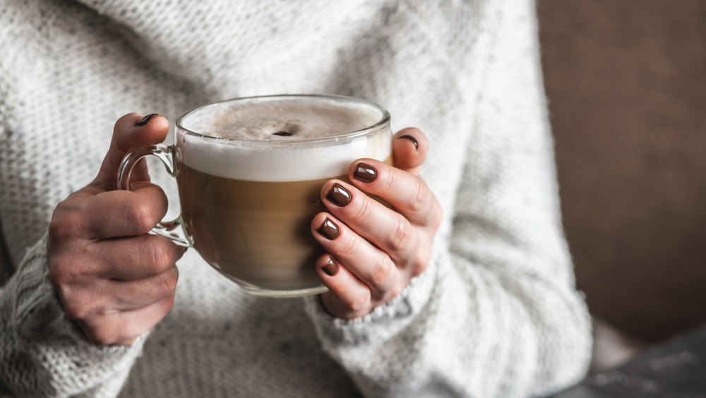 brown nail polish 