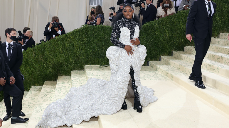 Simone Biles at the Met Gala