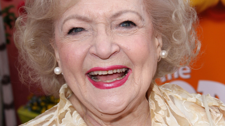 Betty White smiling 