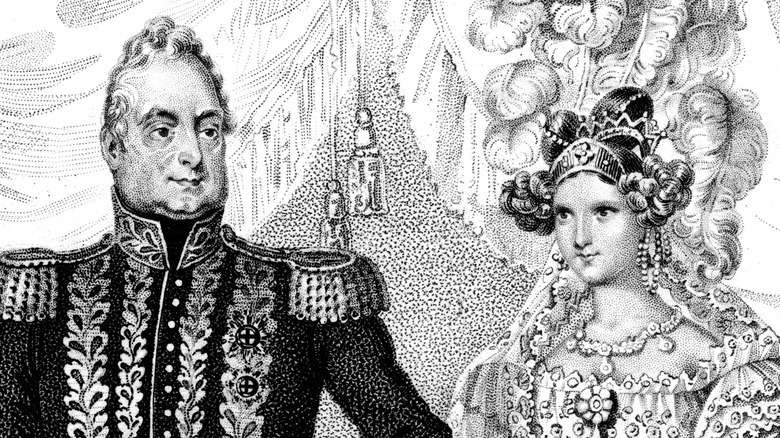 King WIlliam IV and Queen Adelaide