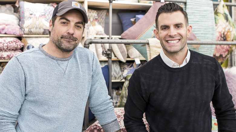 "Kitchen Cousins" stars Anthony Carrino and John Colaneri posing together