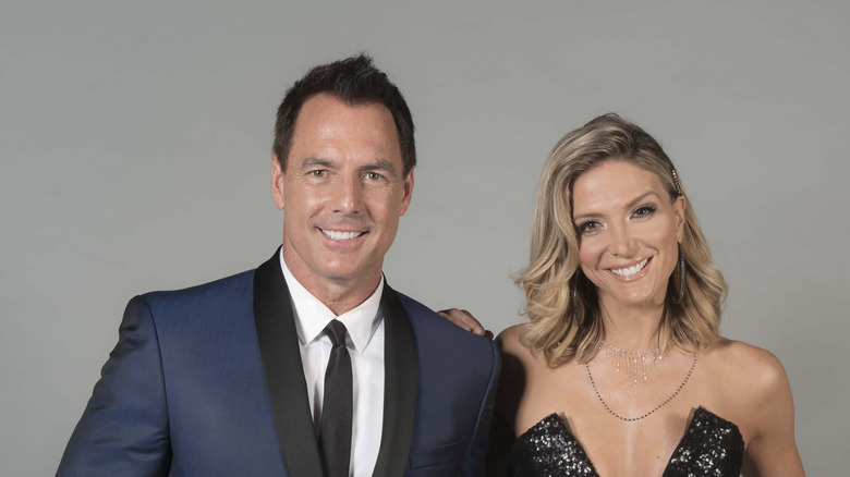 Mark Steines and Debbie Matenopoulos