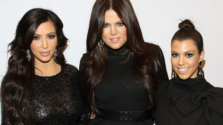 Kim, Kourtney, and Khloe Kardashian 