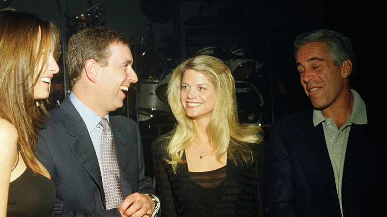 Prince Andrew with Jeffrey Epstein