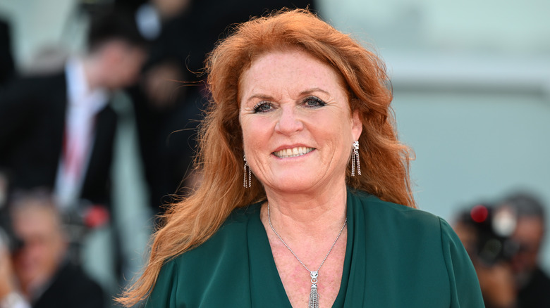 Sarah Ferguson smiling