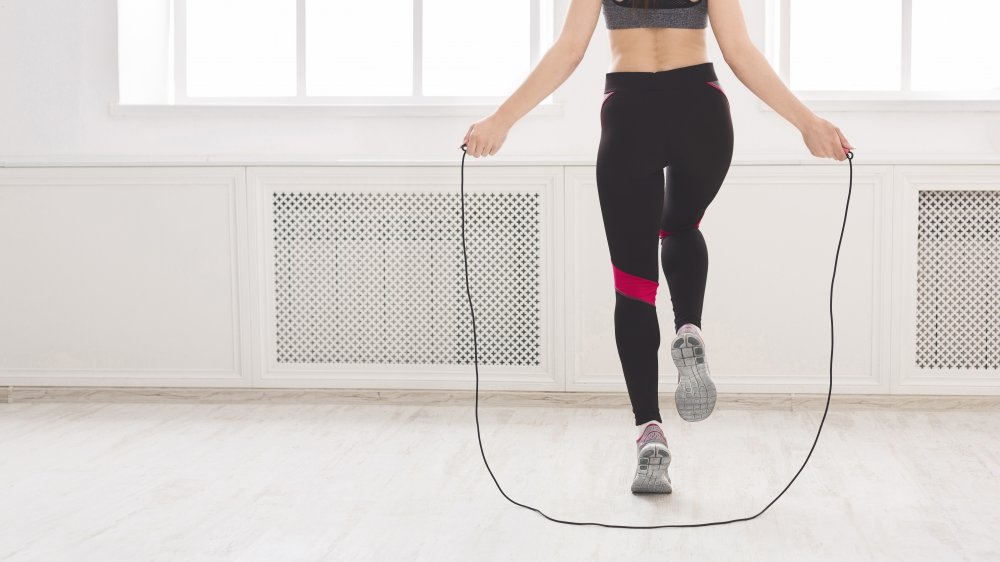 jumping rope