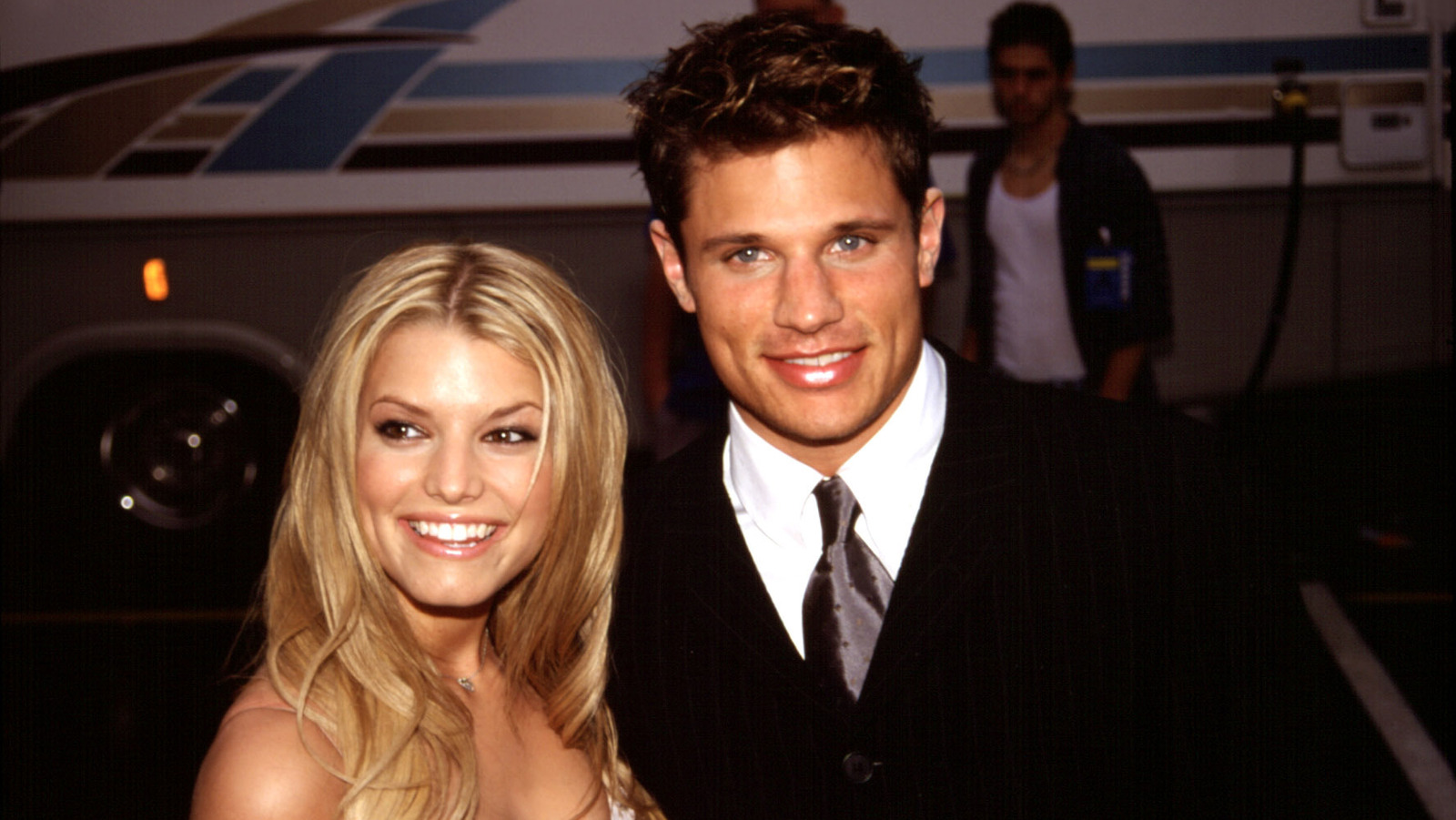 When was Jessica Simpson married to Nick Lachey?